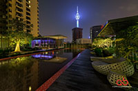 HDR - Night View from Six Ceylon