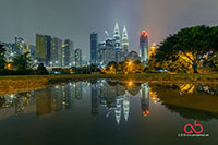 KL City Reflection. Taken with Nikon D800E, Nikon 24-85mm, HDR 9 Exposures