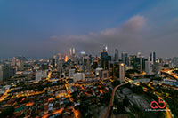 Colors of Kuala Lumpur. Taken with Nikon D800E, Samyang 14mm, Blending